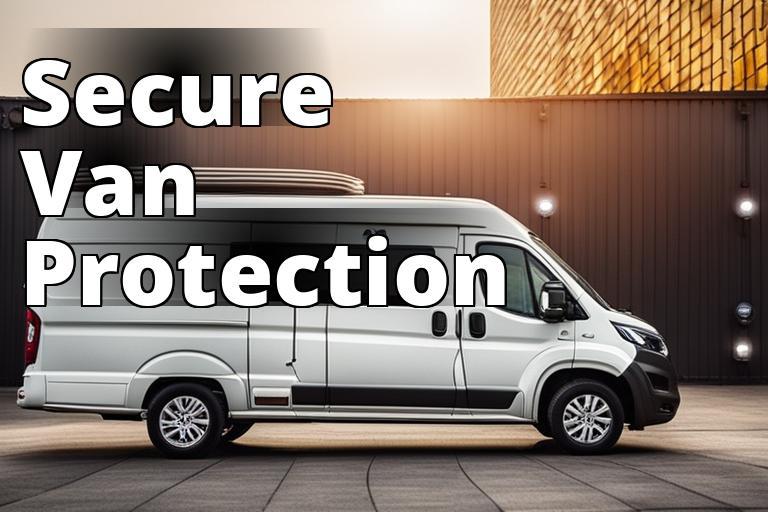 Boost Your Camper Van’s Security with a Top-Notch Alarm System