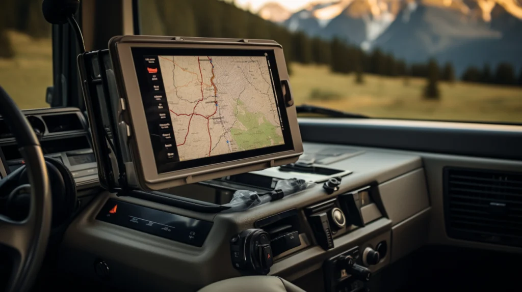 GPS tracking system for motorhome 