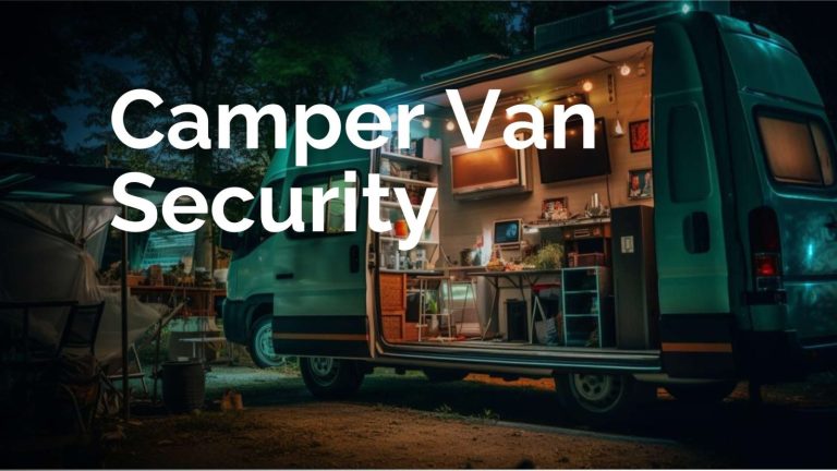 Stay One Step Ahead: Invest in the Best Van Security Lock for Your Camper Van