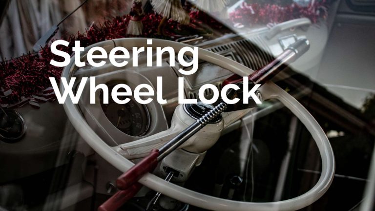 Van Steering Wheel Locks: Your First Line of Defense for Camper Van Security