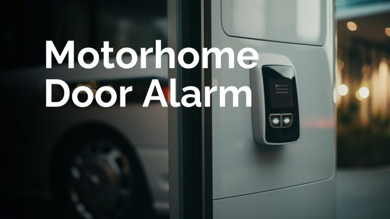 Dont Leave Home without It: The Importance of Motorhome Door Alarms