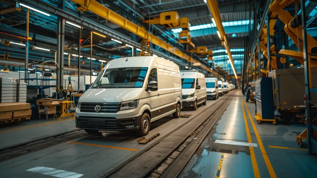 Van straight out of the factory with alamrs systems 